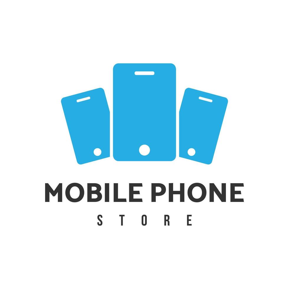 tienda de telefonía móvil, tienda de teléfonos inteligentes vector