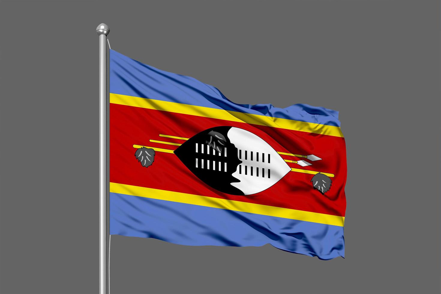Eswatini Waving Flag photo