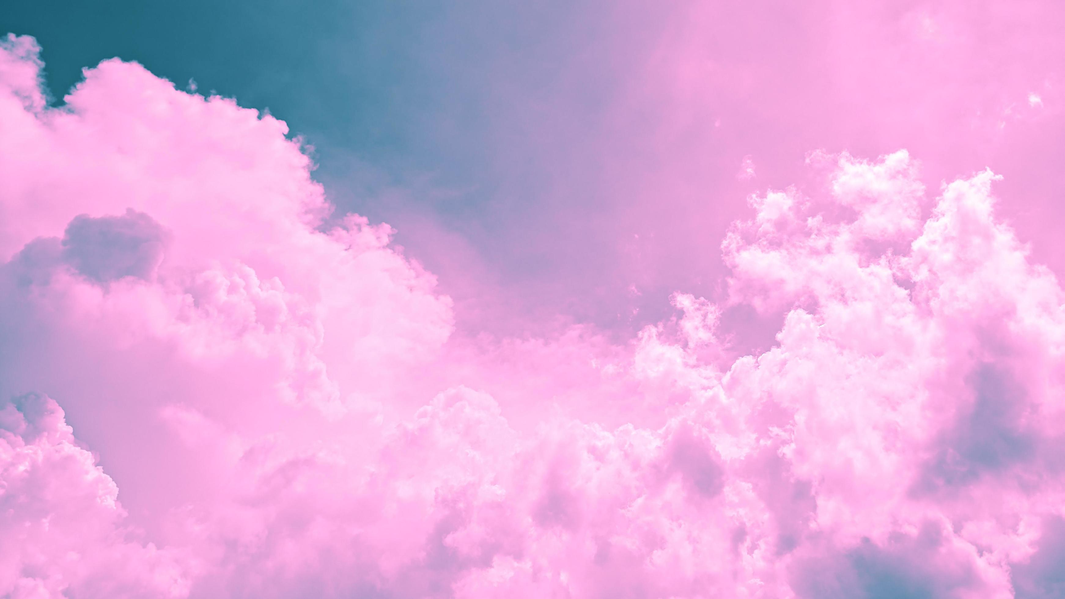 abstract cloudy background blue and pink pastel color 4884050 Stock ...