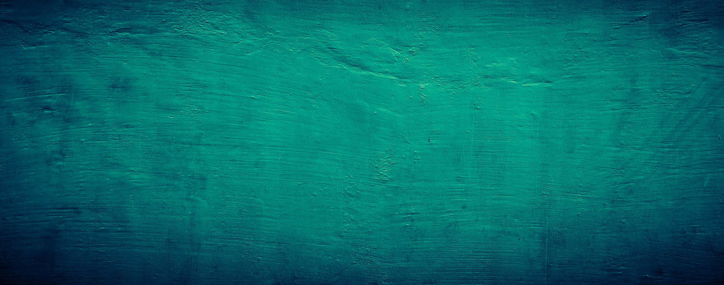 dark emerald green grungy abstract concrete wall texture background, panoramic background photo
