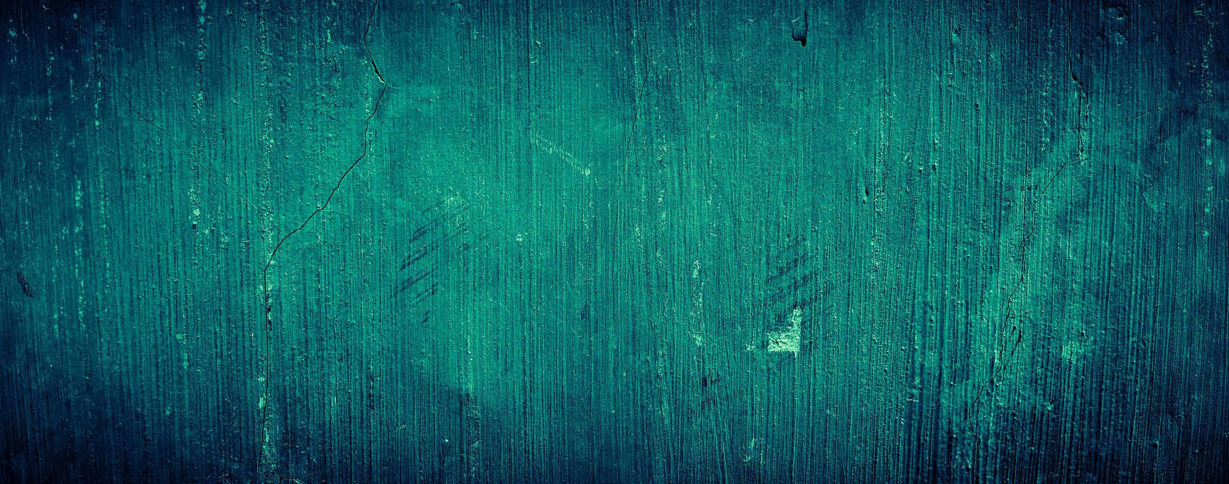 dark emerald green grungy abstract concrete wall texture background, panoramic background photo