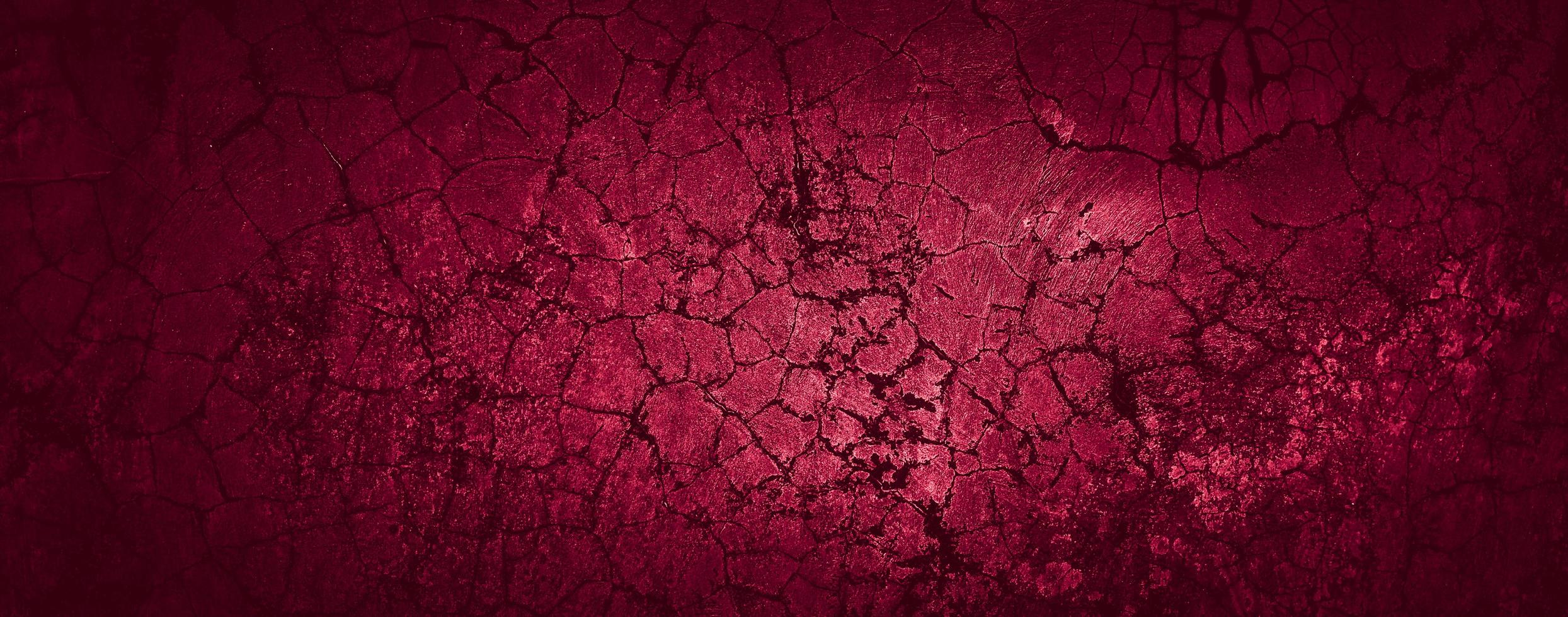 dark red scary grunge abstract concrete wall texture background photo