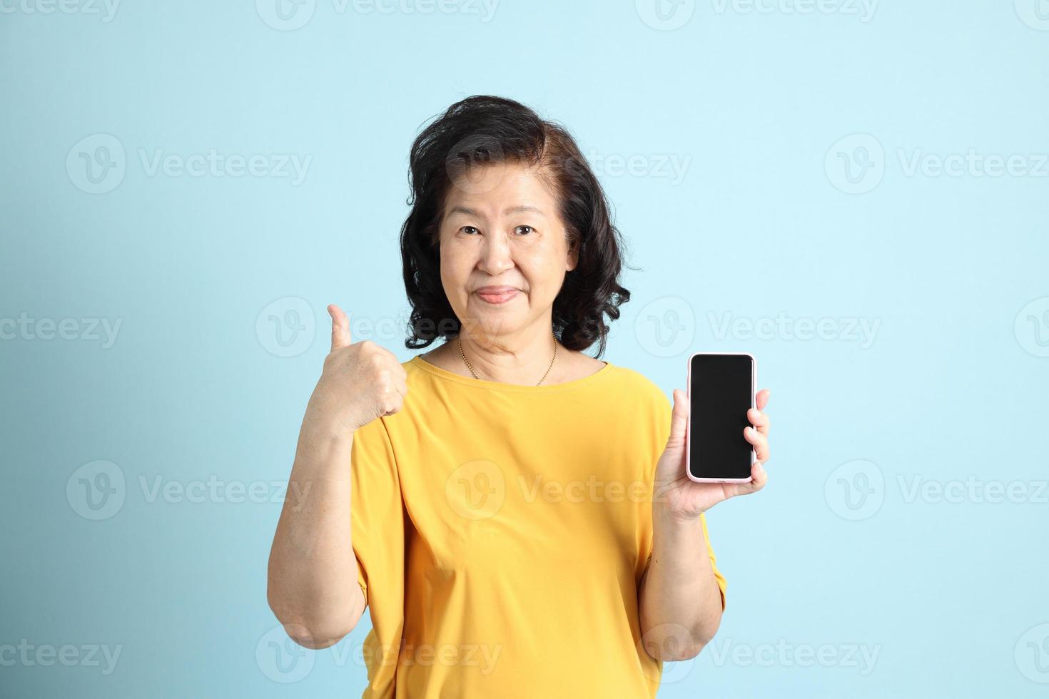 Senior Asian Woman photo