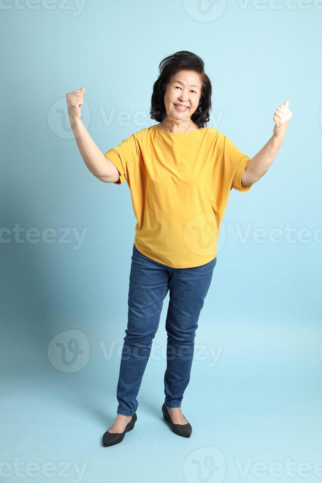 Senior Asian Woman photo