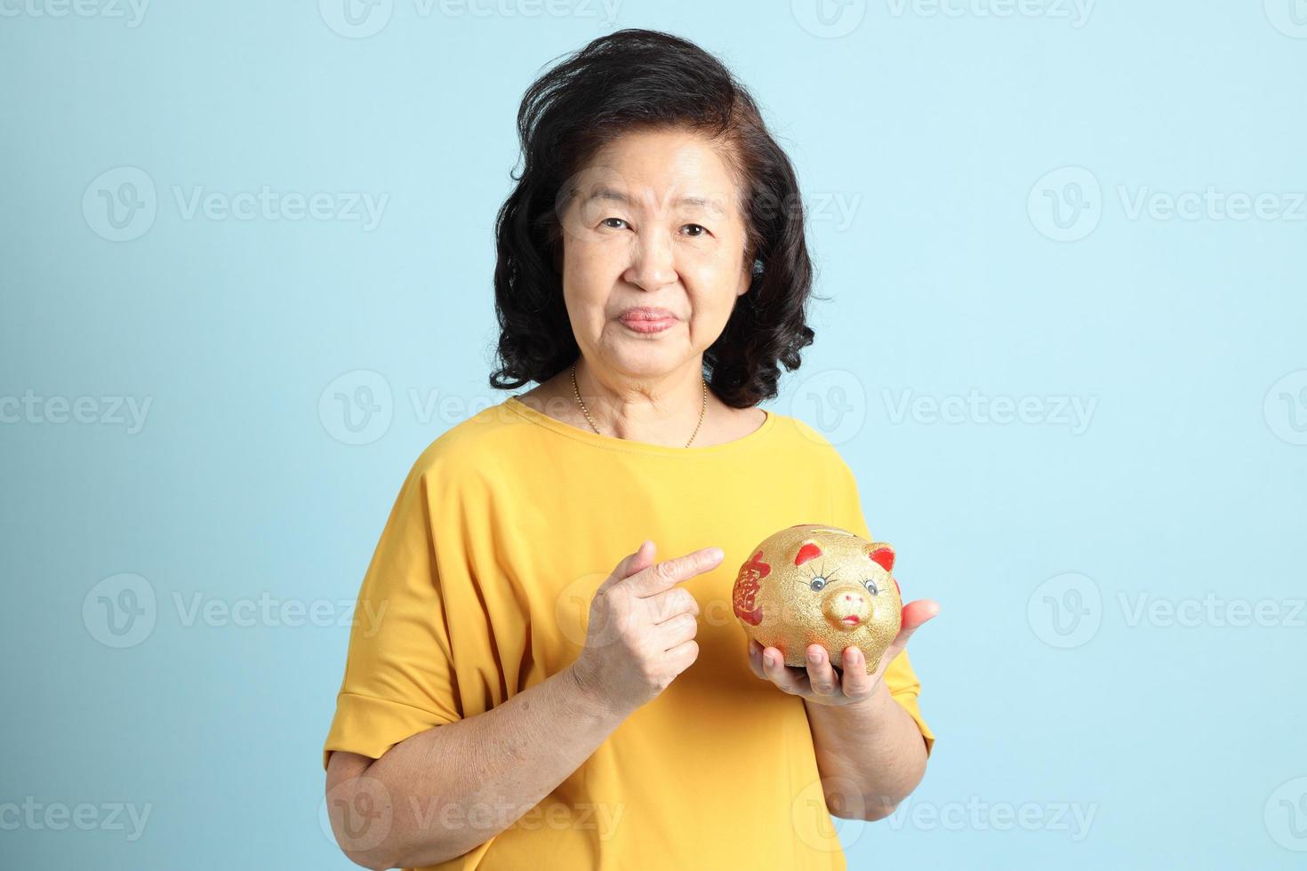 Senior Asian Woman photo