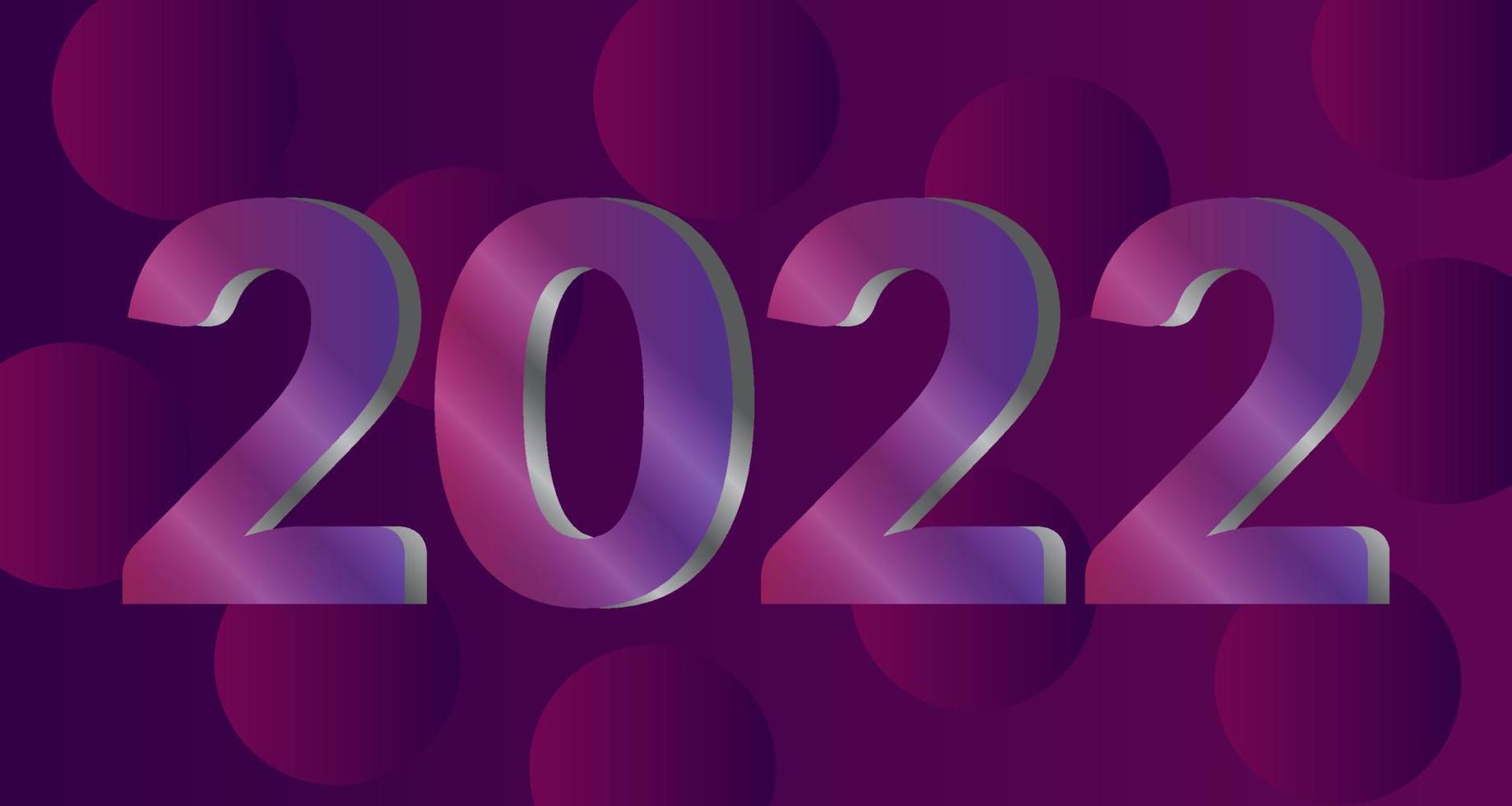 vector illustration of happy new year 2022. with color trend 2022 4885513 Vector Art at Vecteezy