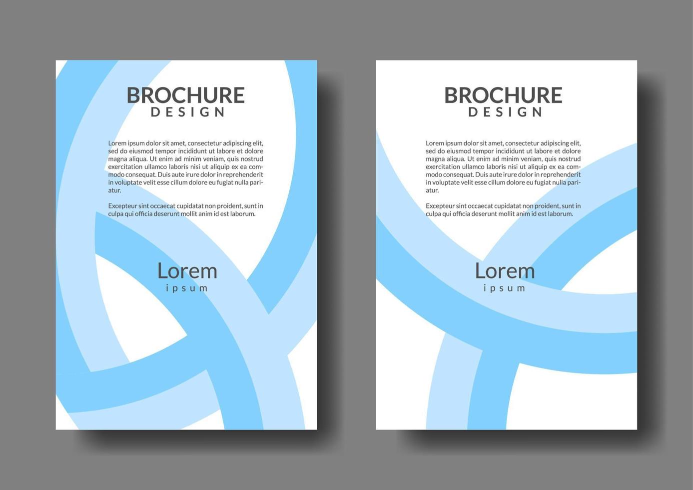 business brochure templates. for promotion and advertisement. Simple brochure vector