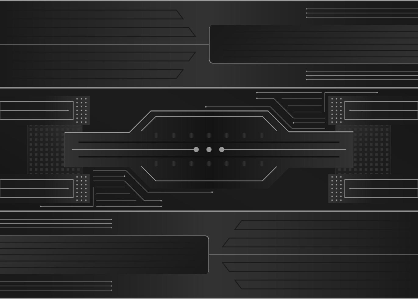 Abstract black background modern vector design