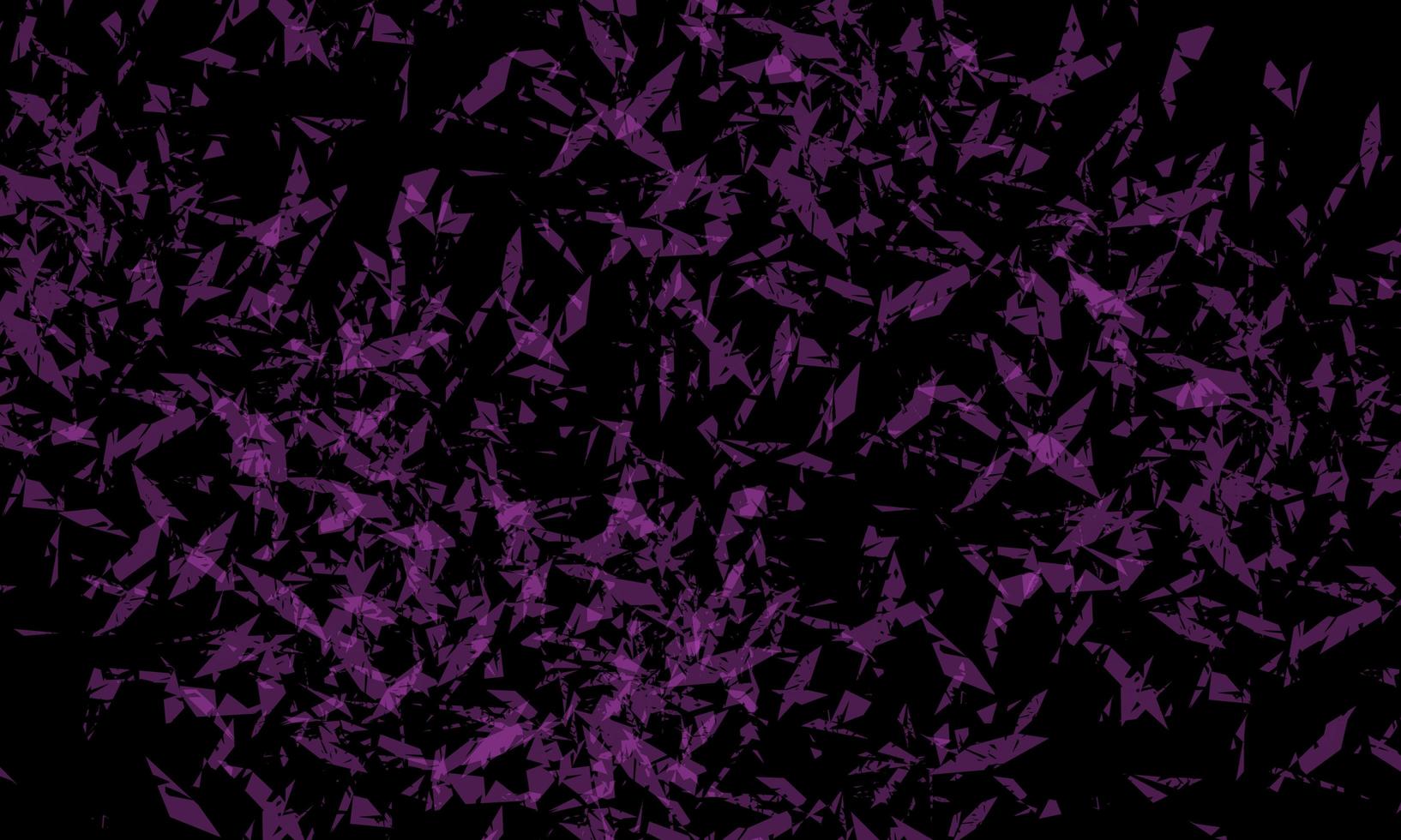 Broken glass shards. Abstract explosion. photo