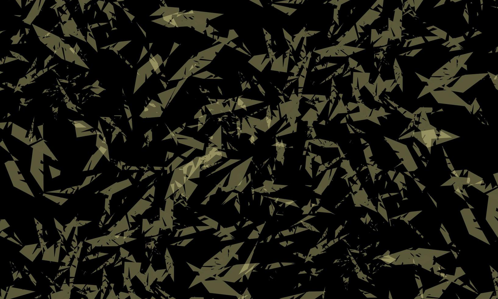 Broken glass shards. Abstract explosion. photo