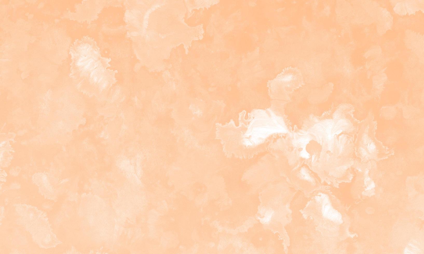 Gouache hand drawn with apricot color photo