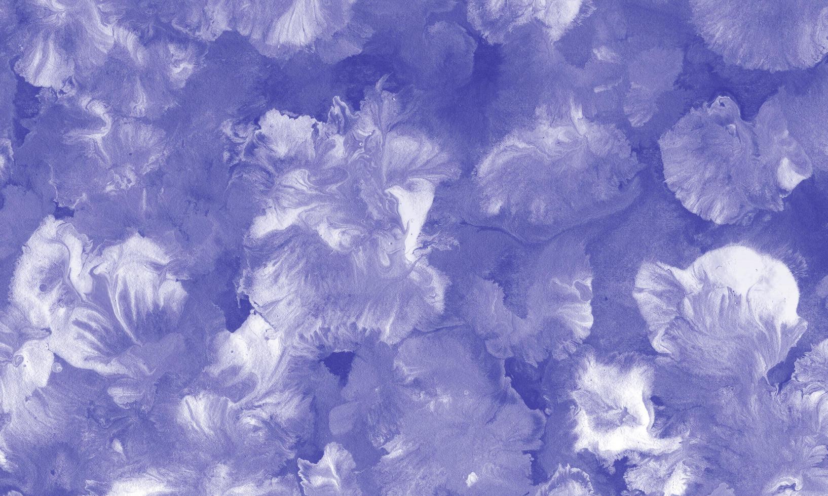 Gouache hand drawn with violet color photo