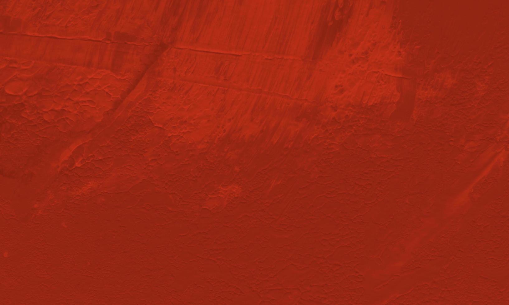 An abstract acrylic painting background with brick red color photo