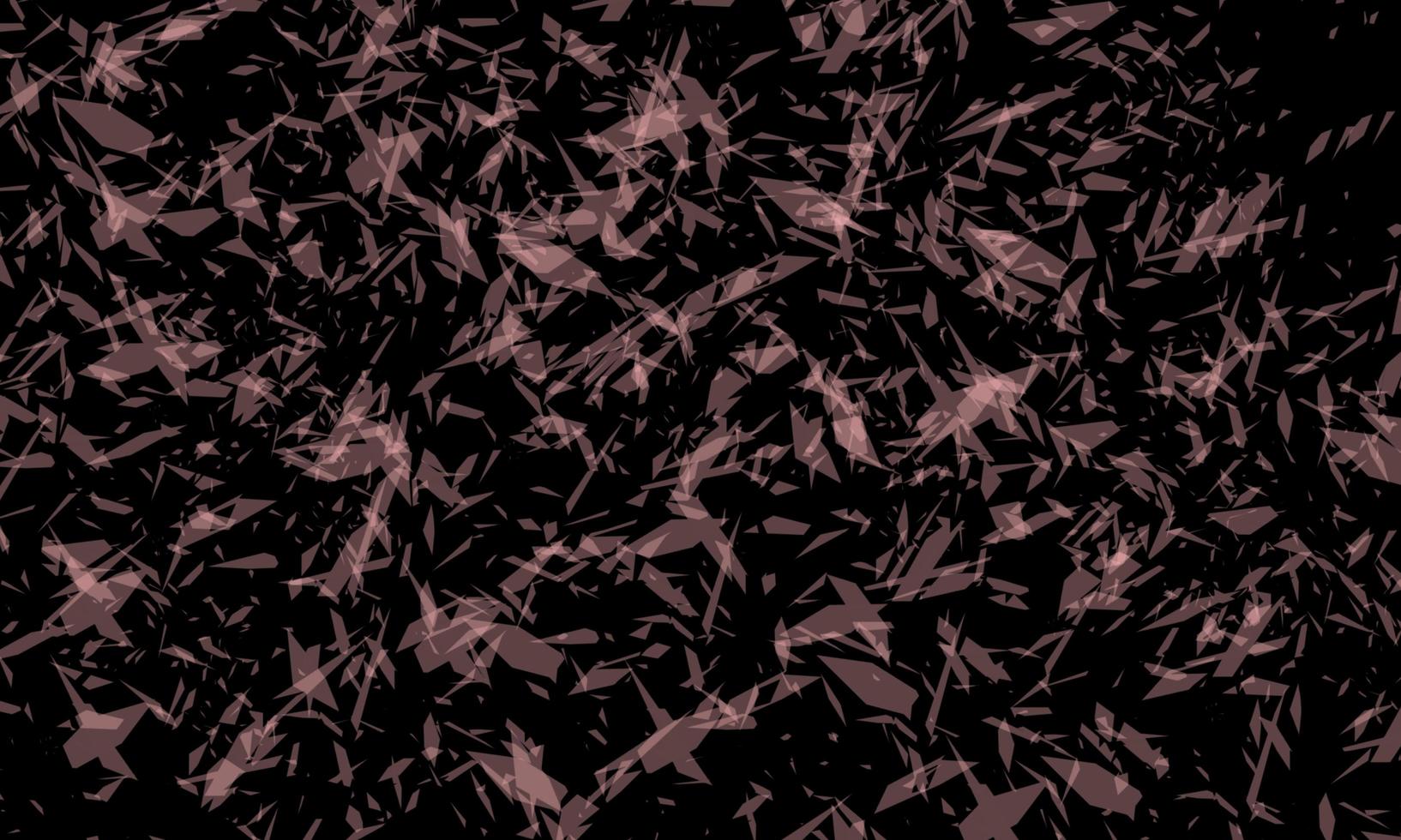 Broken glass shards. Abstract explosion. photo