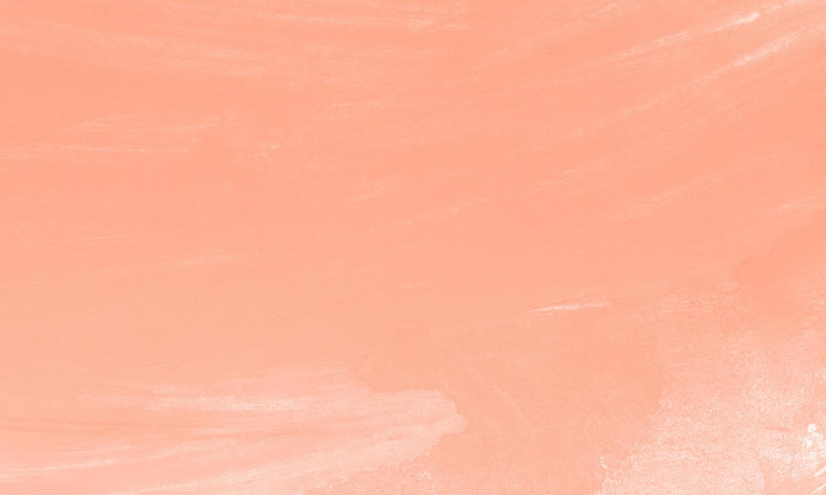 Gouache hand drawn with melon color photo