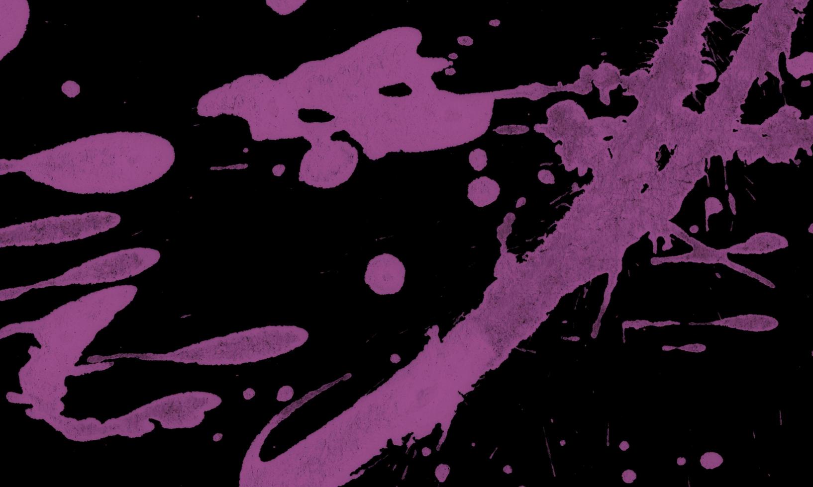 dark orchid ink splashes. Grunge splatters. Abstract background. photo