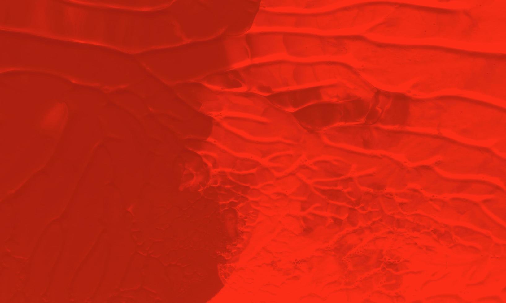 An abstract acrylic painting background with red color photo