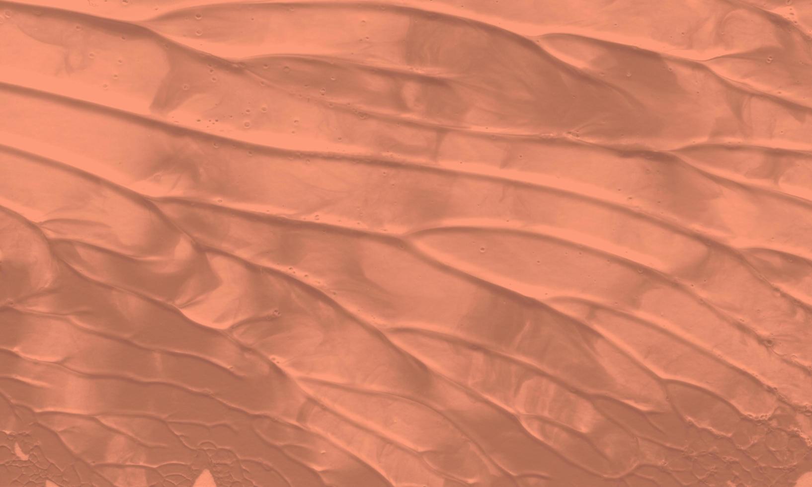 An abstract acrylic painting background with melon color photo
