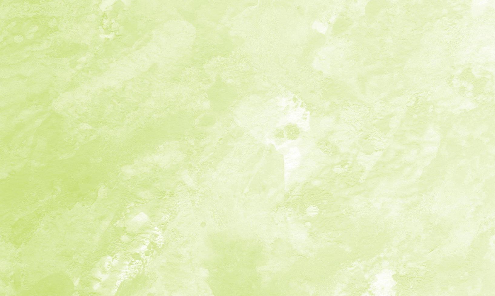 Gouache hand drawn with spring green color photo