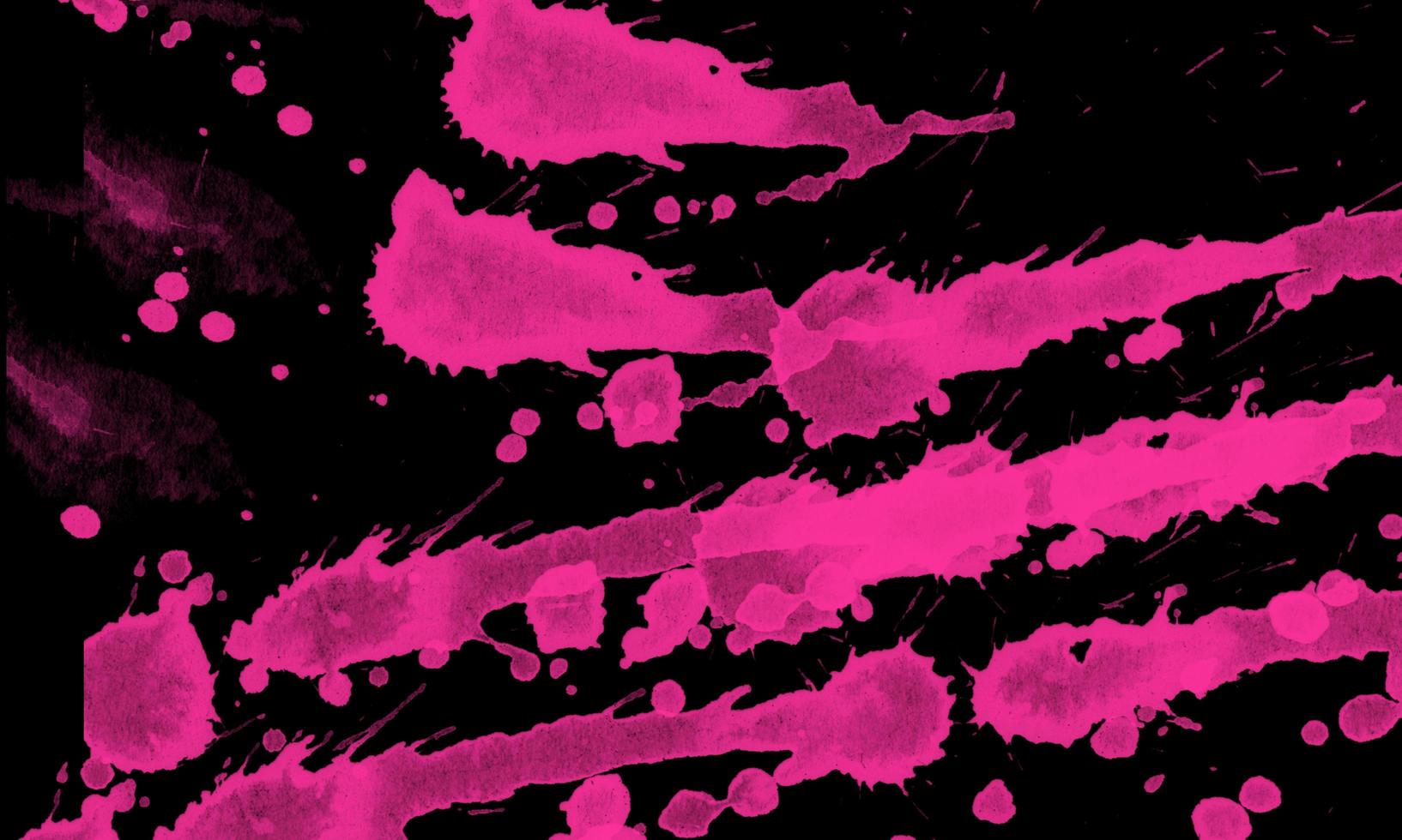 magenta ink splashes. Grunge splatters. Abstract background. photo