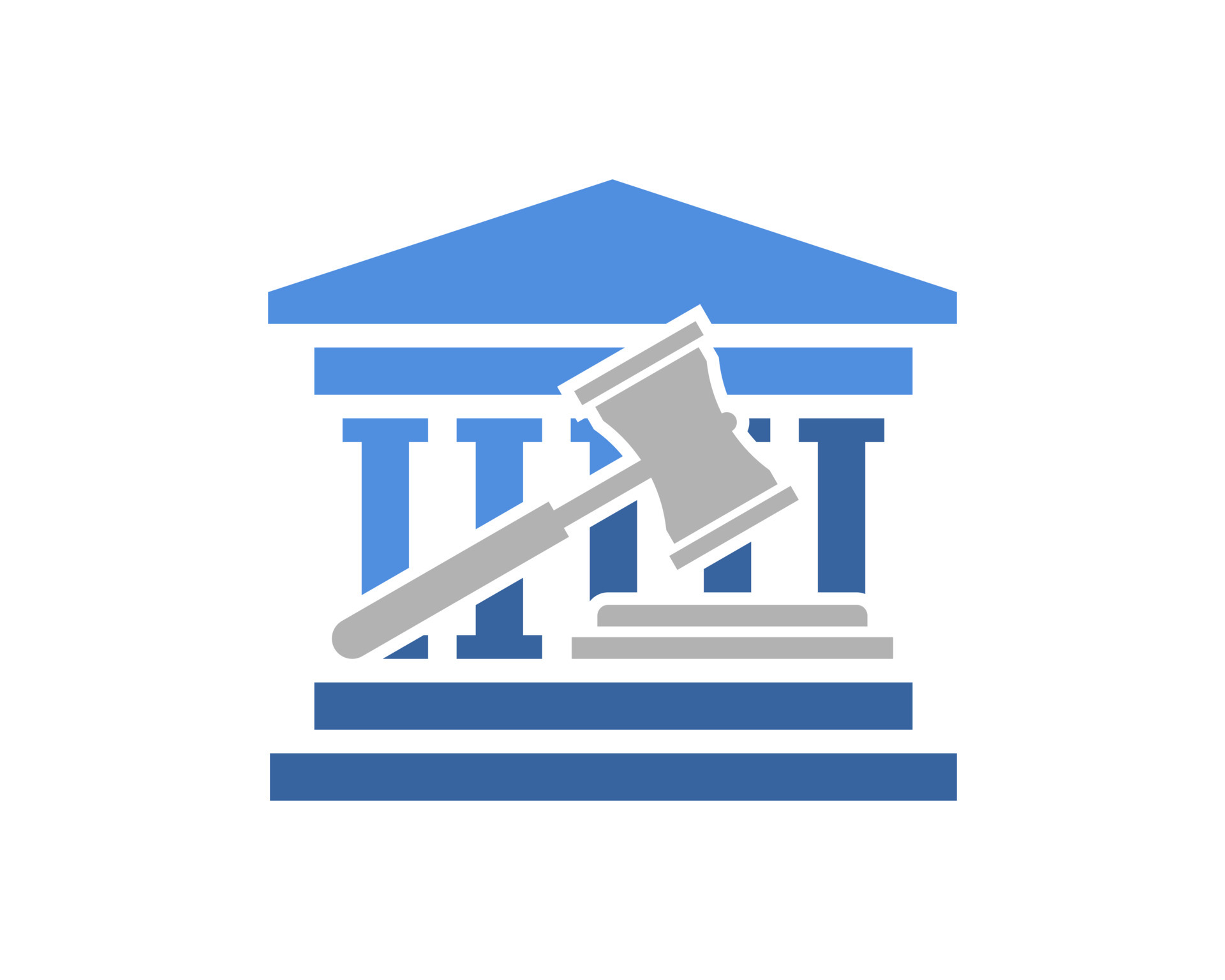 Law house of justice with law scale inside 4890608 Vector Art at Vecteezy