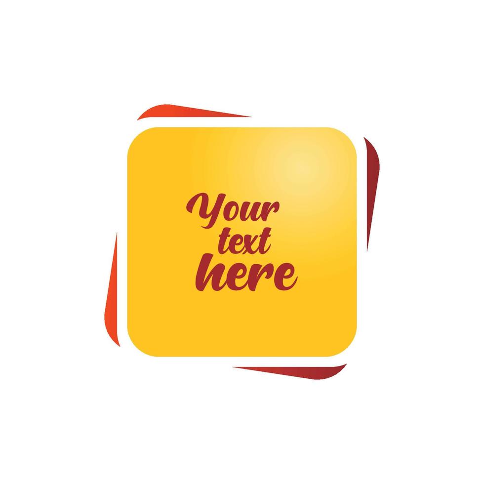 Simple and modern banner design vector