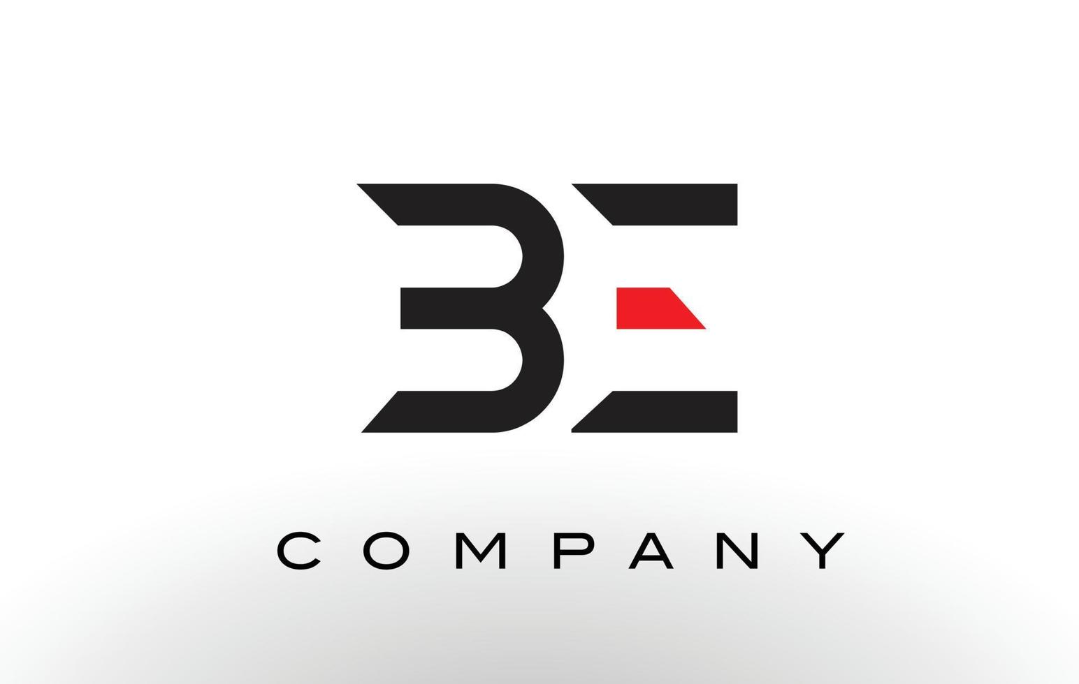 BE Logo.  Letter Design Vector. vector