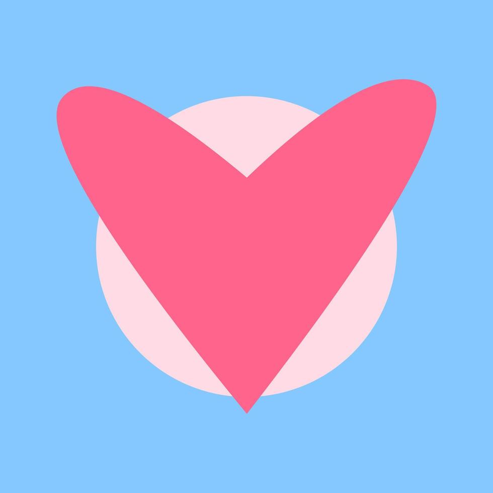 Full of heart vector