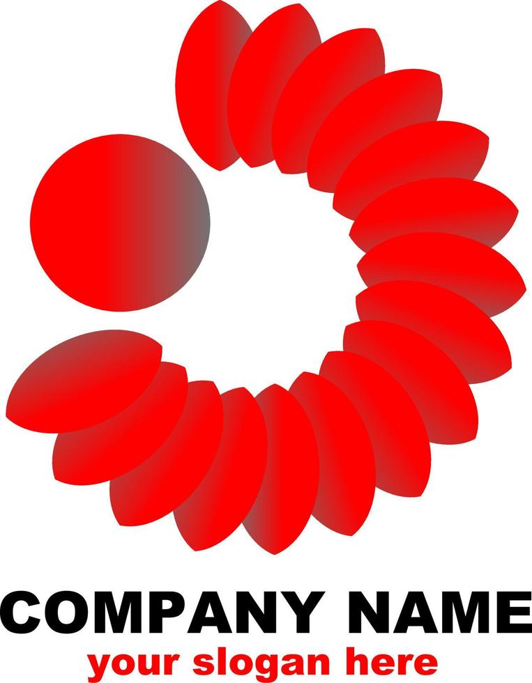 Classic company logo vector