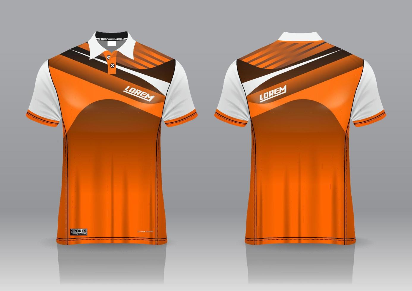 Orange polo shirt clearance uniform