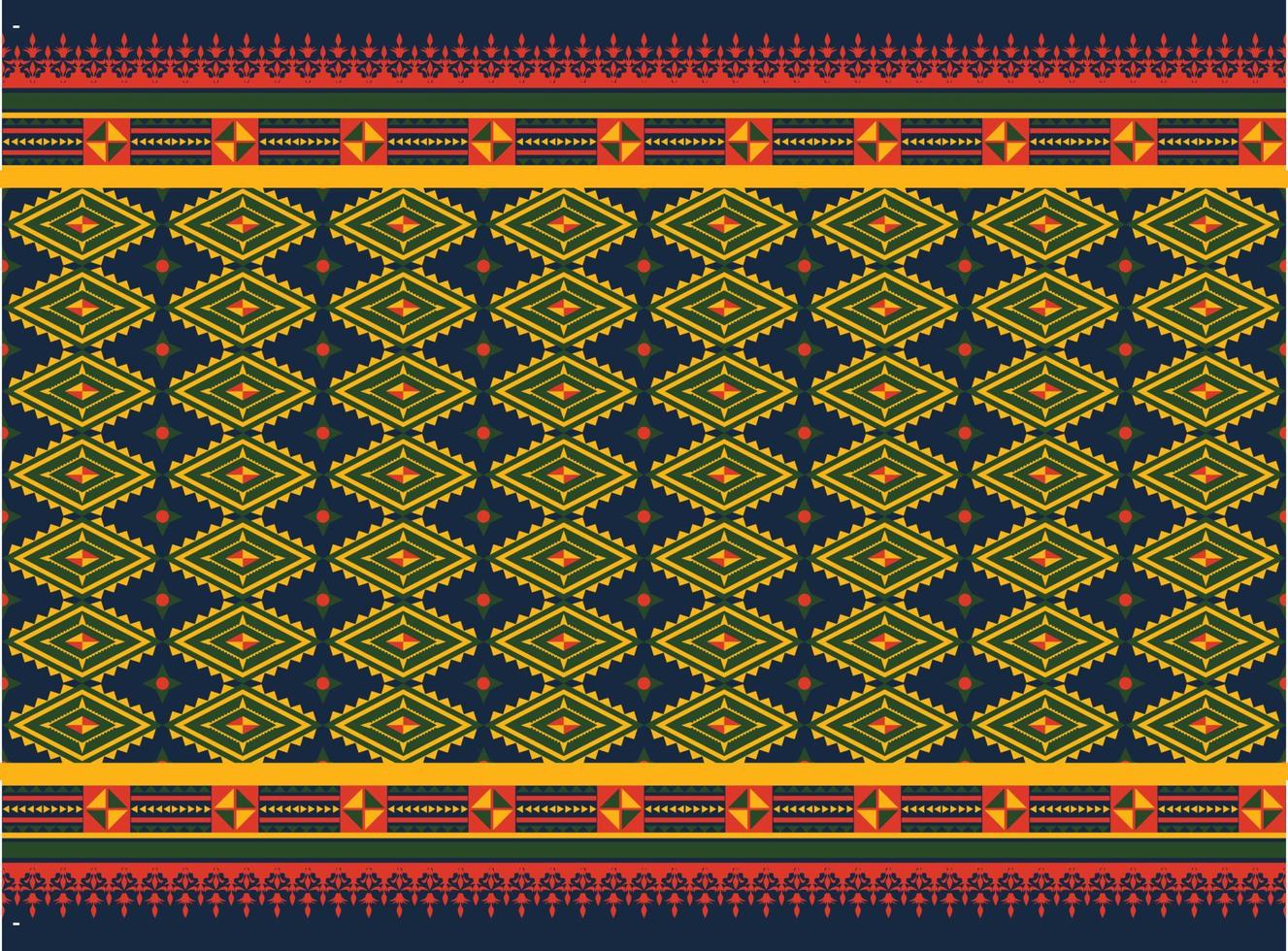 Pattern Ethnic fabric texture Abstract Geometric Vector Aztec oriental illustration retro ceramic tile