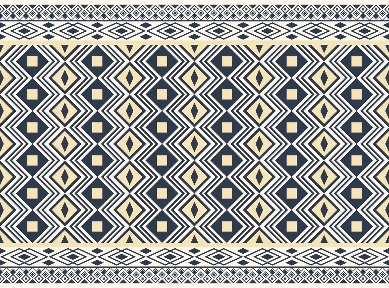 Pattern Ethnic fabric texture Geometric Vector Aztec oriental illustration retro ceramic tile