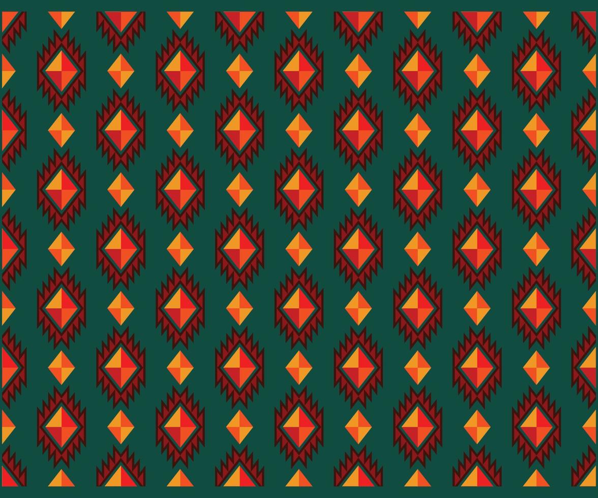 Pattern Ethnic fabric texture Geometric Vector Aztec oriental illustration retro ceramic tile