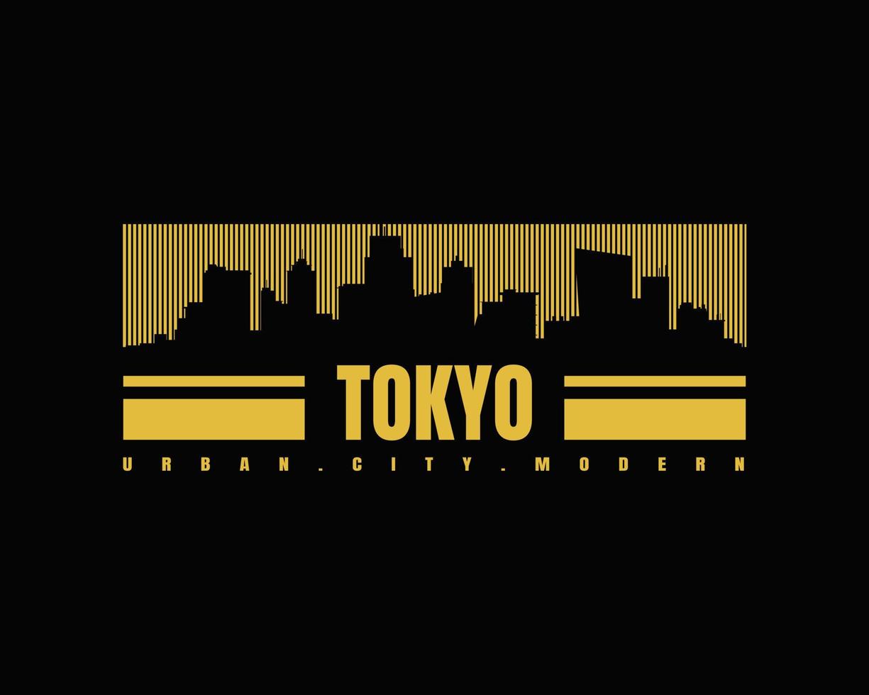 Vector illustration of letter graphic. TOKYO,  perfect for designing t-shirts, shirts, hoodies etc.