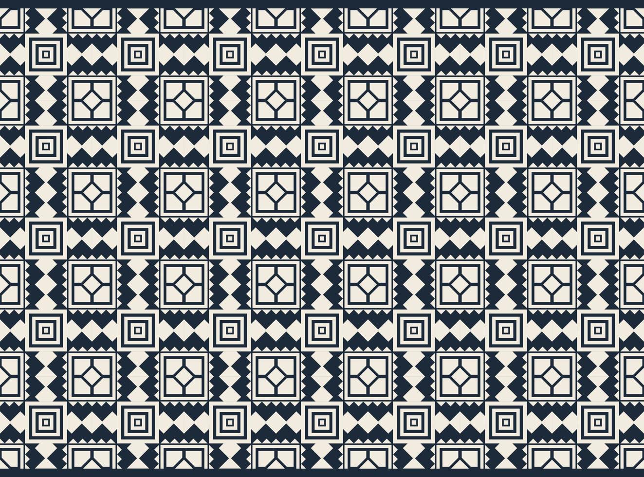 Pattern Ethnic fabric texture Geometric Vector Aztec oriental illustration retro ceramic tile