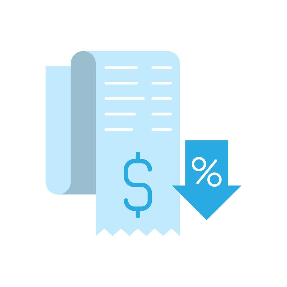 discount, cheap, pay less, lower costs, cost effective concept illustration flat design vector eps10. graphic element for infographic, app or website ui, icon, etc