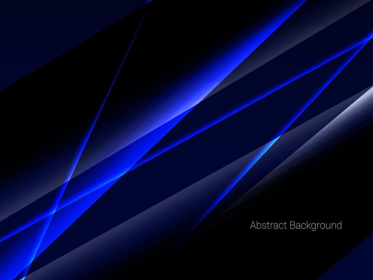 Fondo de patrón de ilustración de líneas de gradiente brillante azul geométrico abstracto vector