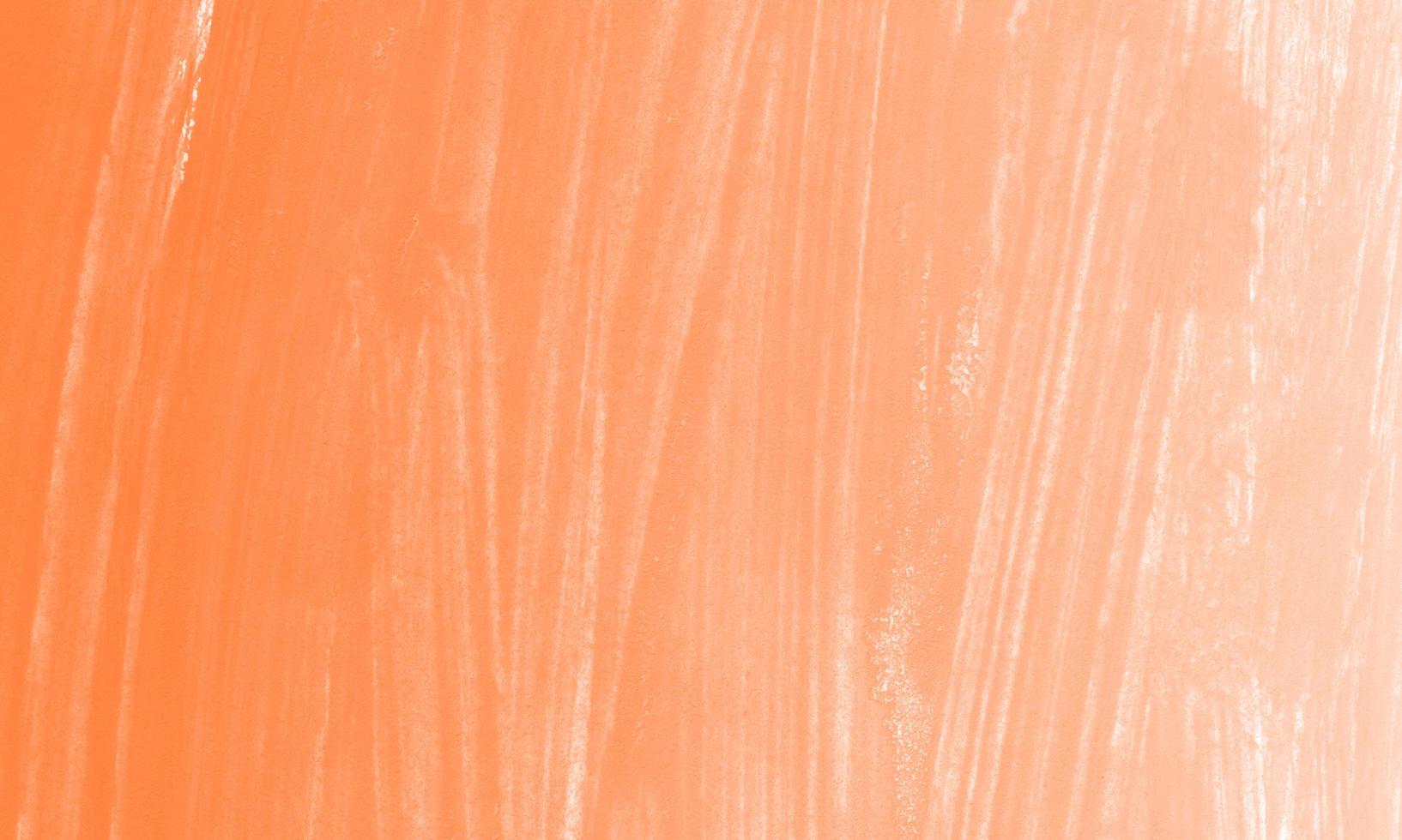 Gouache hand drawn with orange color photo