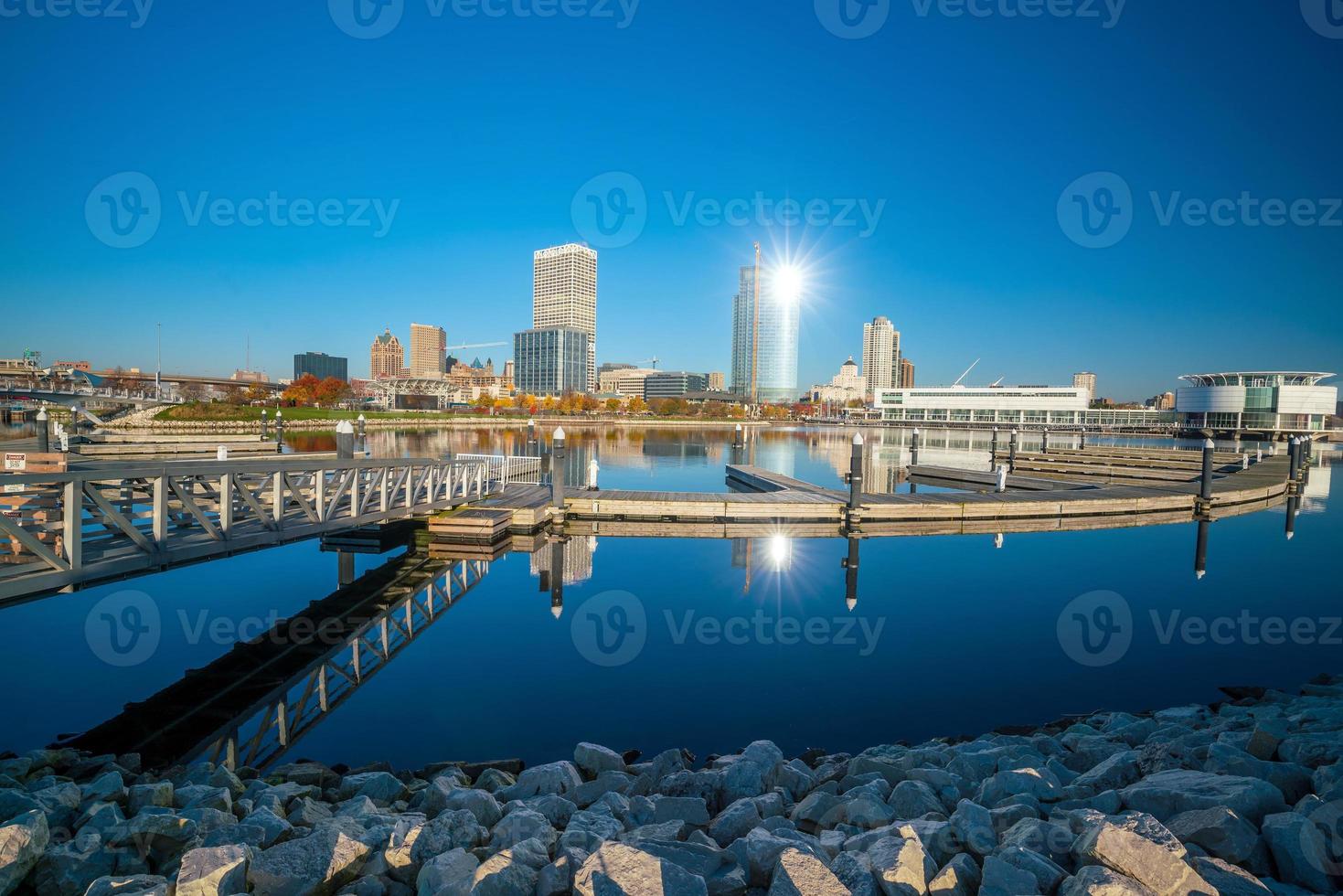 horizonte de milwaukee en estados unidos foto