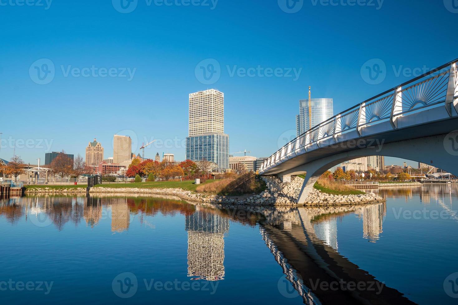 horizonte de milwaukee en estados unidos foto