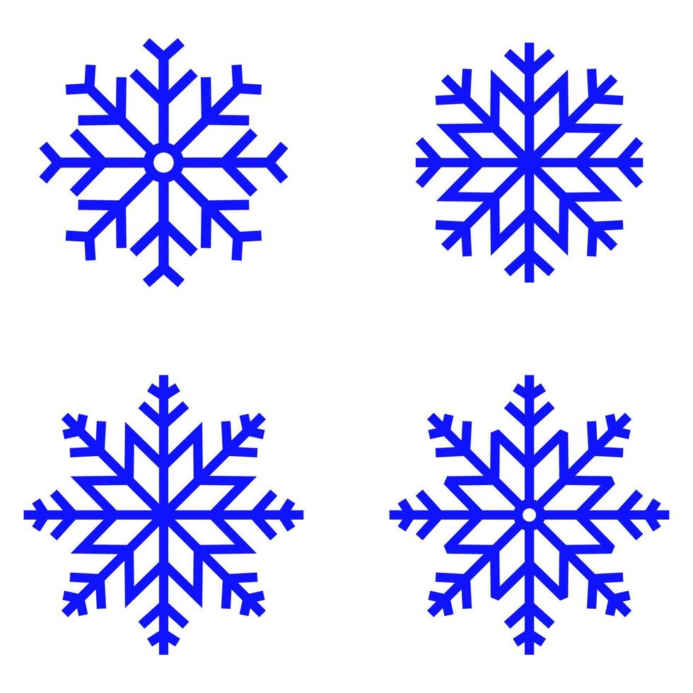 Snowflake icon. snow icon isolated on white background. Symbol of winter, frozen, Christmas, New Year holiday. vector
