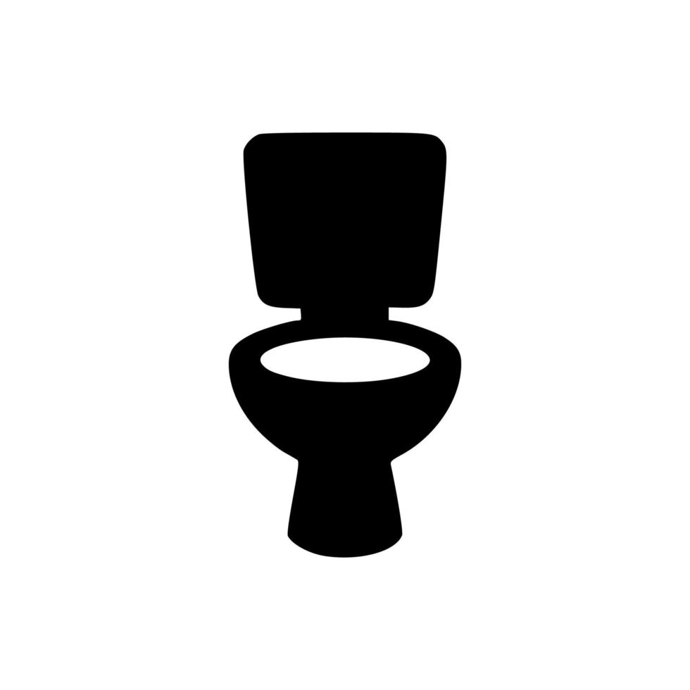 Toilet vector icon simple design