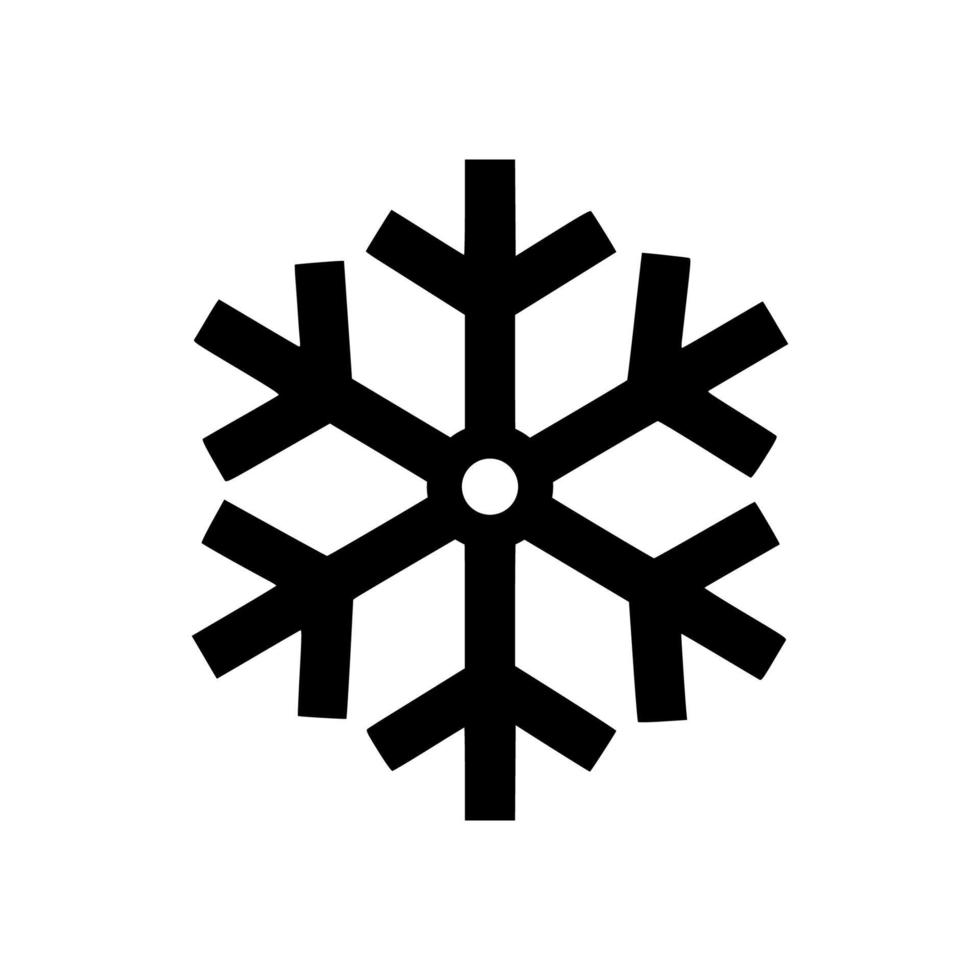 Snowflake icon vector illustration design