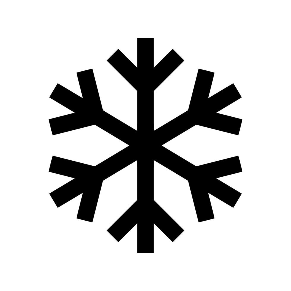 Snowflake icon vector illustration design