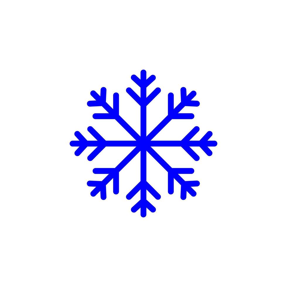 snow icon simple design perfect for all project vector