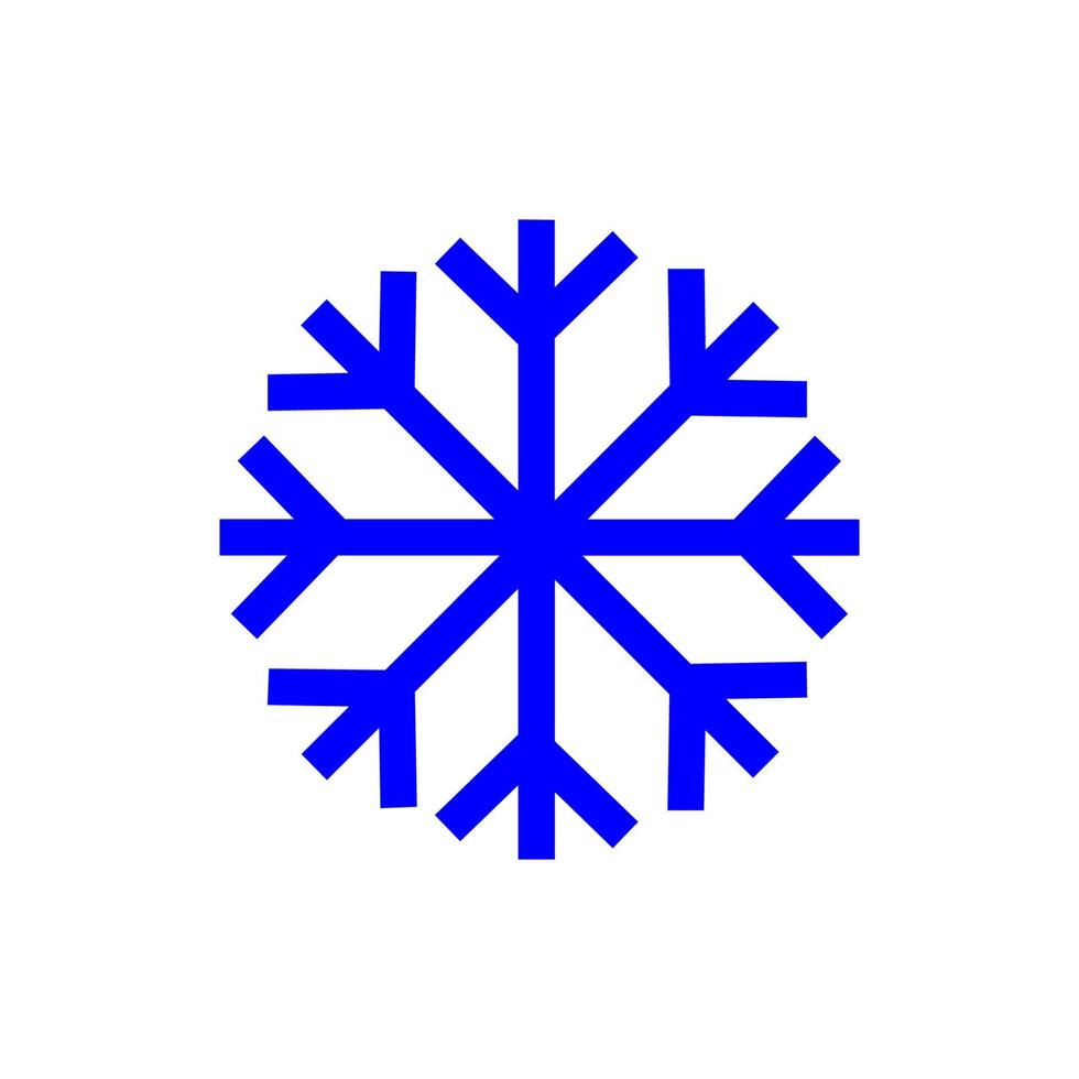 snow icon simple design perfect for all project vector