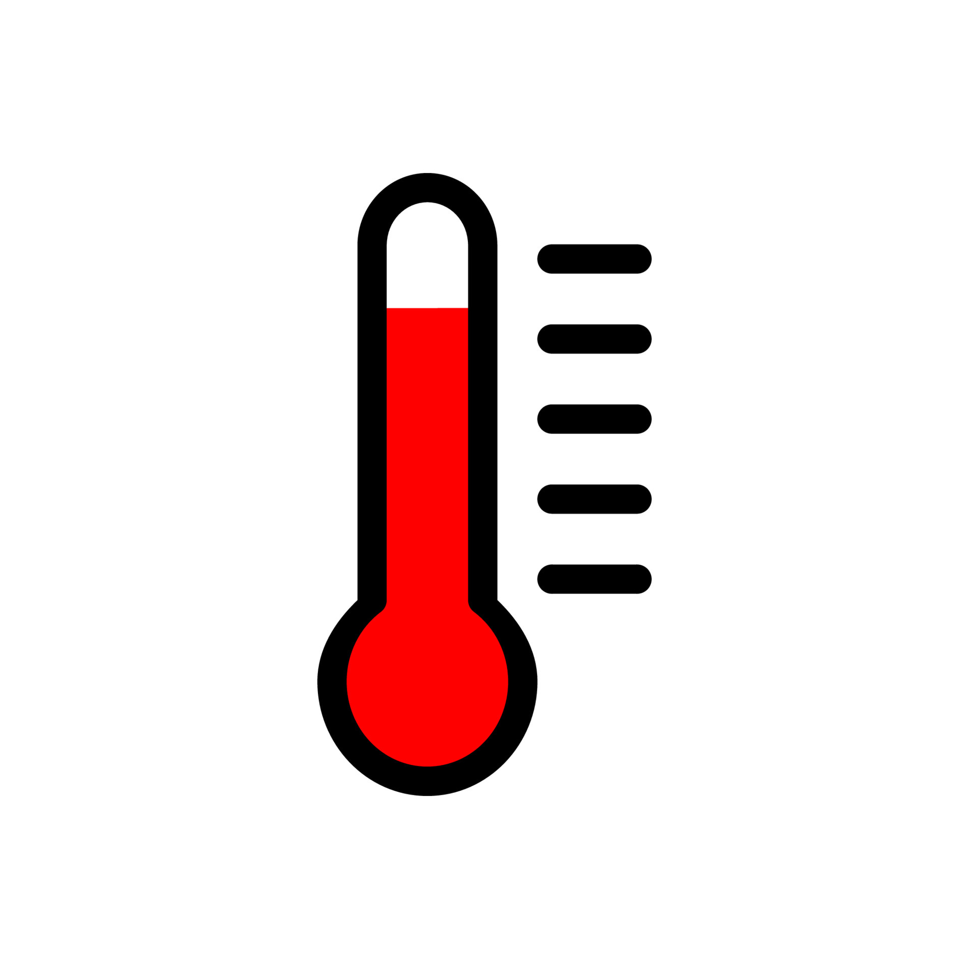 thermometer icon in trendy flat design 4897745 Vector Art at Vecteezy