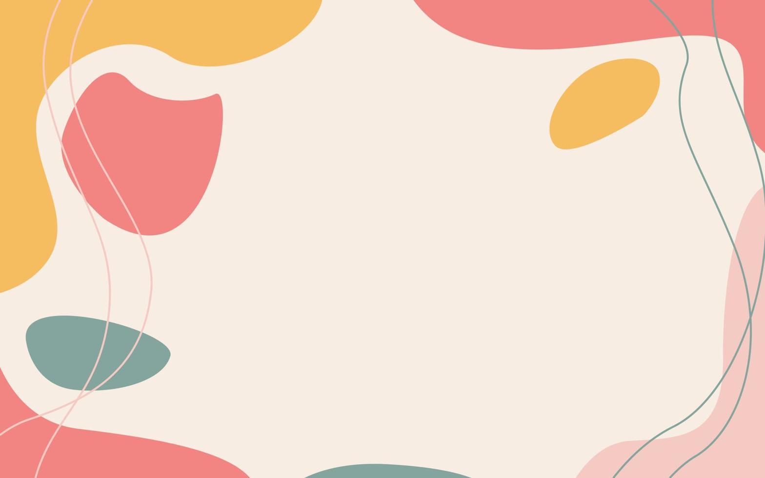 hand draw minimal background vector