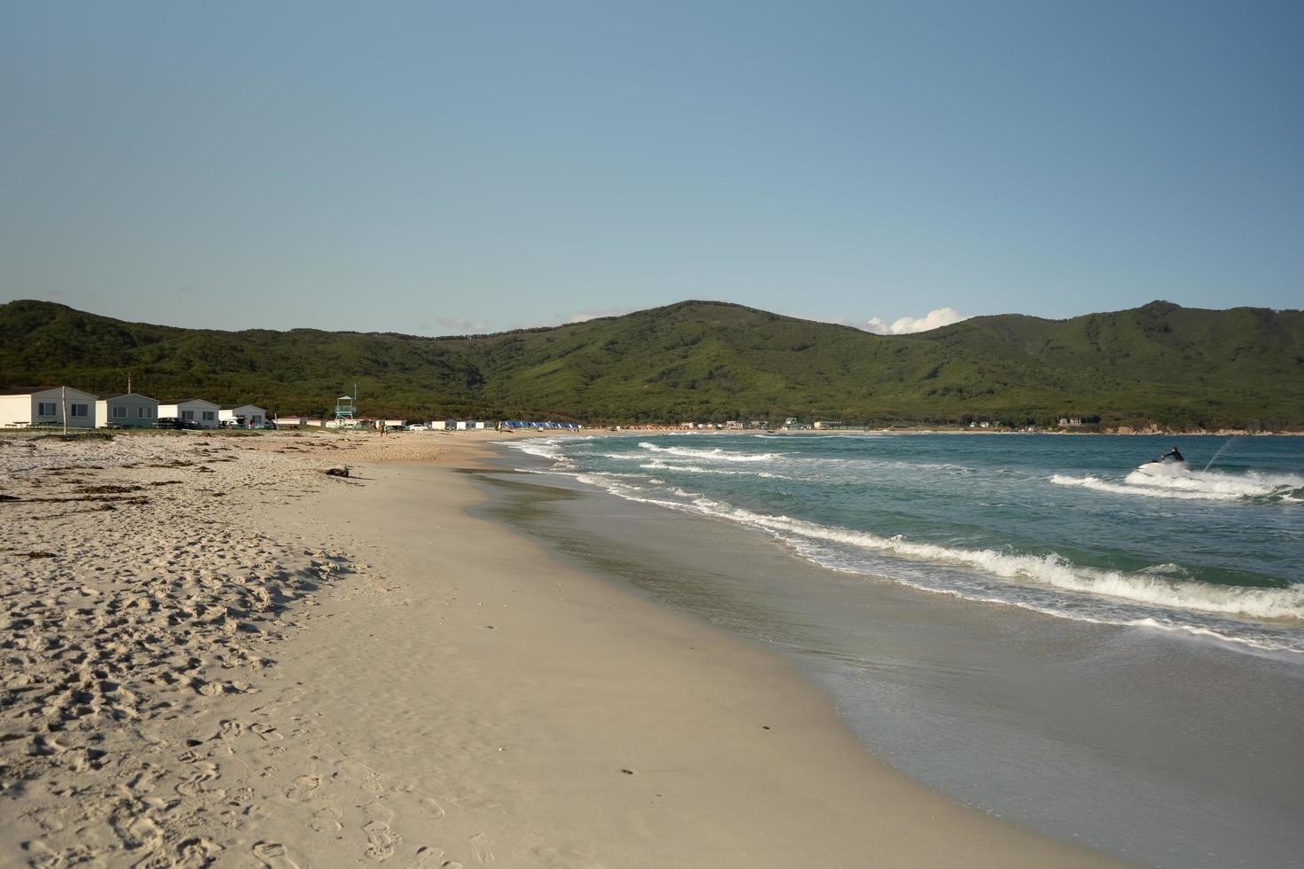 paisaje marino con vistas al tesoro de la bahía foto