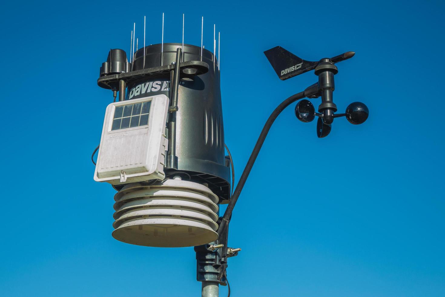 Cambara do Sul, Brazil - July 16, 2019. Hydrometeorological monitoring device in Aparados da Serra National Park near Cambara do Sul. A small country town with amazing natural tourist attractions. photo